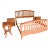 Richardson Brothers Solid Cherry Wood King Bedroom Set – Made in Usa For Sale