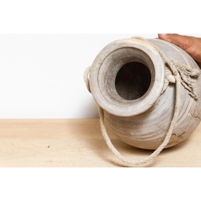 Tan Primitive Handcarved Wooden Pot-Randk For Sale - Image 8 of 10