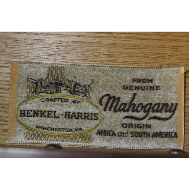 Henkel Harris Mahogany no.175 New Market Chest For Sale - Image 17 of 18