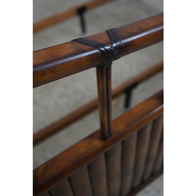 Tommy Bahama Island Estate West Indies Bamboo Bed For Sale - Image 10 of 15