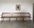 Primitive 10' Long Bench Weathered Original Painted Surface For Sale - Image 4 of 17