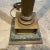 1950s 1950s Neoclassical Floor Lamp Patinated Bronze Green Marble For Sale - Image 5 of 15