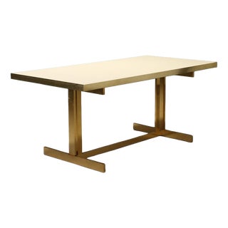 Brass Table by Mario Sabot, 1980s For Sale