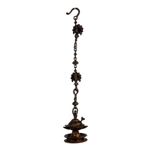 1930s Asian Engraved Bronze Censer