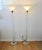 1970s Karl Springer Sandblasted Lucite Tourche Floor Lamp-A Pair For Sale - Image 5 of 13