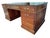 English Vintage Solid Cherry Double Pedestal Executive Desk by Stickley For Sale - Image 3 of 14