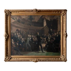 Rothermel “The United States Senate, a.d. 1850” Henry Clay Compromise Engraving