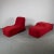 Set of Malitte Armchair and Bench Set by Roberto Sebastian Matta for Gavina, 1960s For Sale - Image 3 of 6