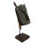 Black Vintage African Bozo Animal Mask on Stand For Sale - Image 8 of 8