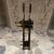 Don Shoemaker Vintage Wine Rack by Don S. Shoemaker Rosewood & Brass Mexico 1960s Mid Century For Sale - Image 4 of 14