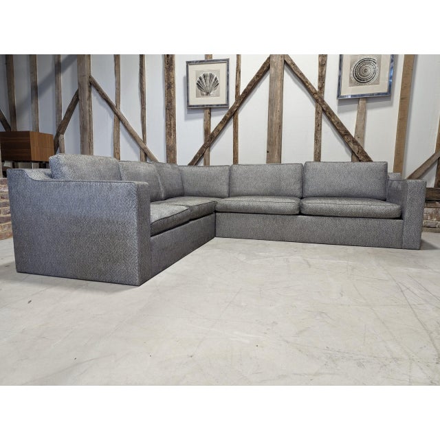 Textile SM London Bespoke Sofa For Sale - Image 7 of 14