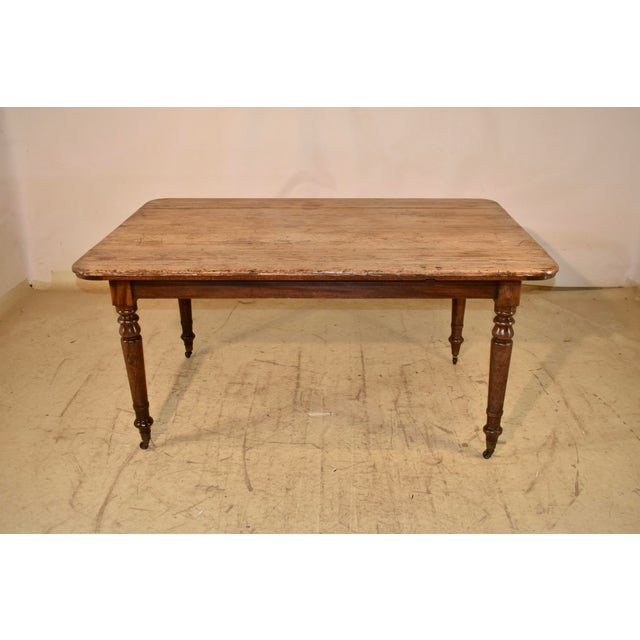 19th Century 19th Century French Farm Table For Sale - Image 5 of 10