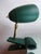 Mid-Century Modern Clip Lamp in Wood-Green Color, 1950s For Sale - Image 3 of 12