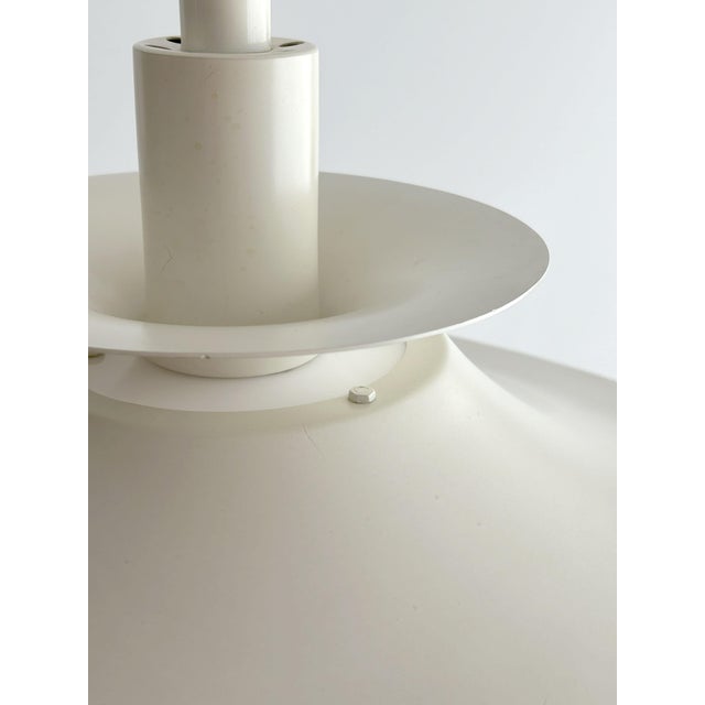 Vintage Danish Tiered Rise and Fall Pendant Lamp from Frandsen, 1970s For Sale - Image 9 of 11