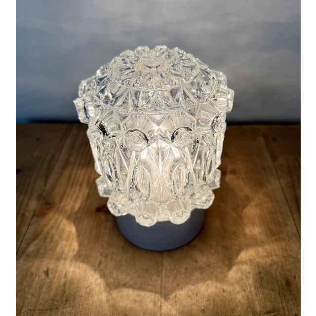 Vintage White Porcelain Ceiling Light, 1970s For Sale - Image 11 of 13