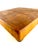 Vintage Mid Century e.l. Bruce End-Grain Footed Butcher Block, Memphis For Sale - Image 9 of 10