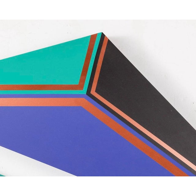 1990s Trudy Gordon, Mardi Gras, Acrylic Diptych, 1992 - A Pair of 2. For Sale - Image 5 of 12