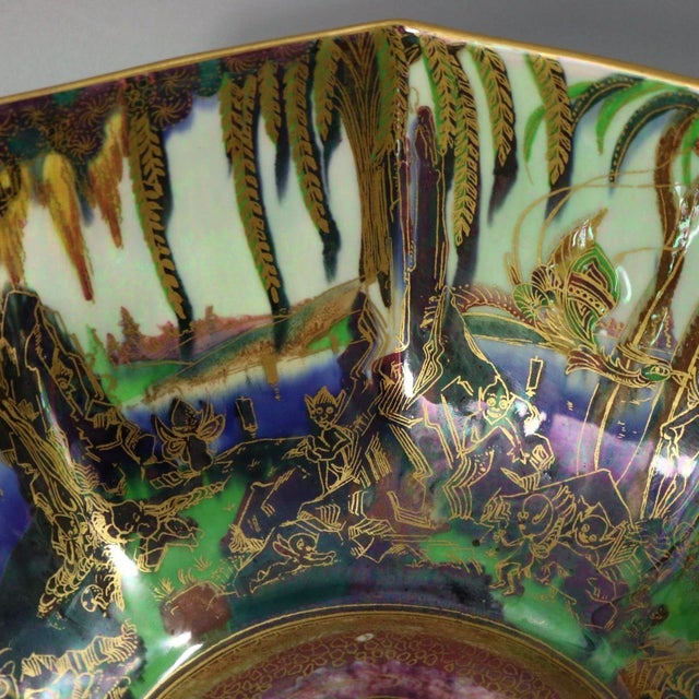 Wedgwood Fairyland Lustre Octagonal Dana Bowl For Sale - Image 15 of 18