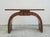 Wood Austrian Art Deco Console Table in Walnut Veneer, 1950s For Sale - Image 7 of 13