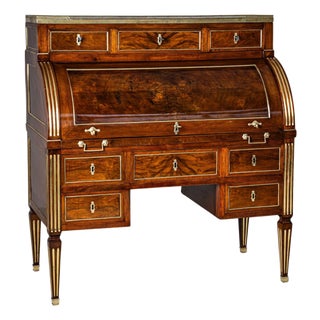 Late 18th Century Roll-Top Bureau, France For Sale