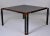 Italian Modernist Square Dining Table With Metal Detailing by Paolo Barracchia For Sale - Image 9 of 12