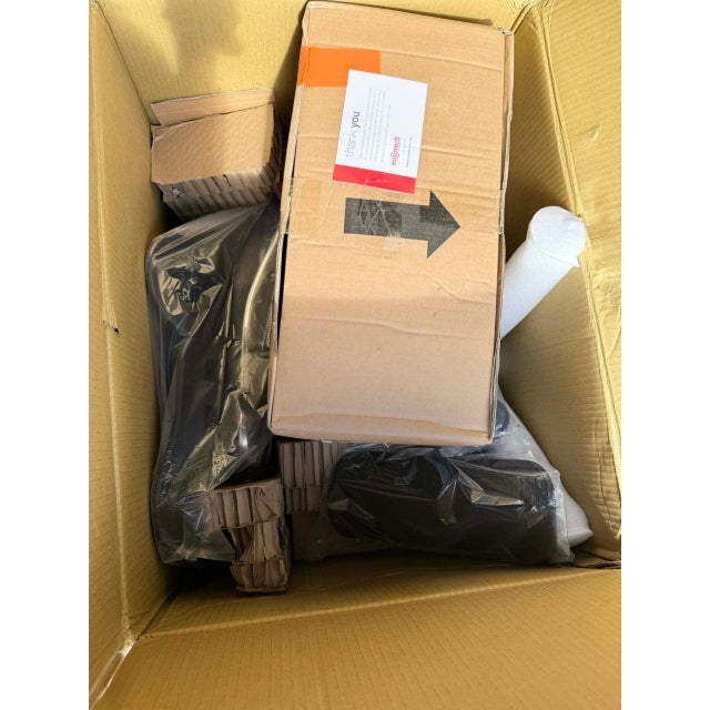 Brand new Ergohuman ergonomic chair in original packaging. Item is unused surplus inventory. Chair ships disassembled....