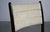 Danish Modern Dining Chairs in Afromosia and Knit Fabric - A Set of 4 For Sale - Image 10 of 12