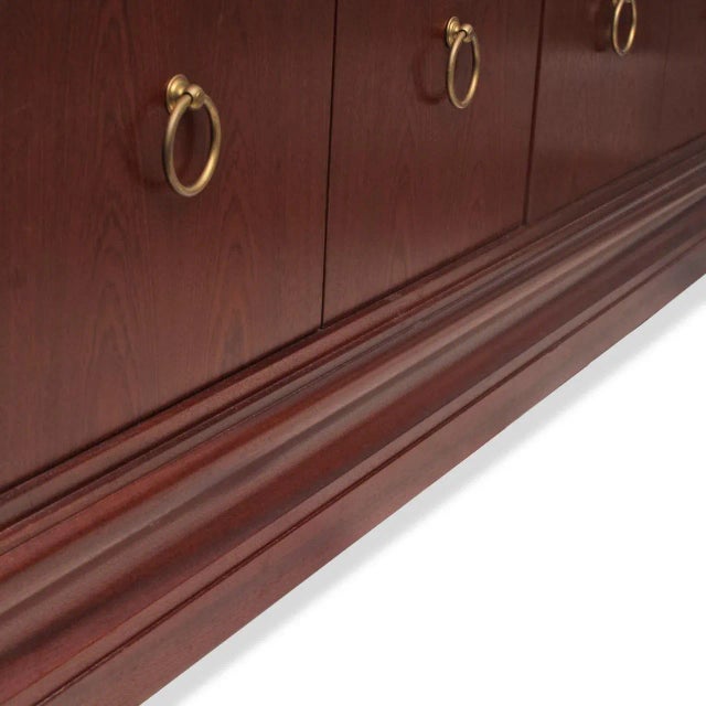 1990s Modern Mahogany Dresser For Sale In New York - Image 6 of 7
