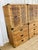 1970s Vintage Pair of Woven Rattan Chest on Chest Dressers Boho Chic Campaign Style For Sale - Image 5 of 15