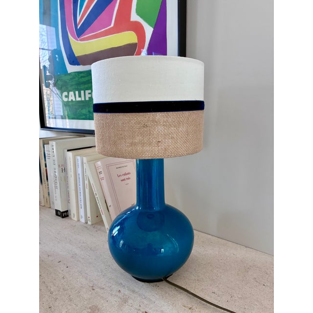 Ball Porcelain Lamps, 1970, Set of 2 For Sale - Image 4 of 6