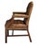 Late 19th Century Large Gainsborough Library Armchair of Tufted Leather From England For Sale - Image 5 of 15