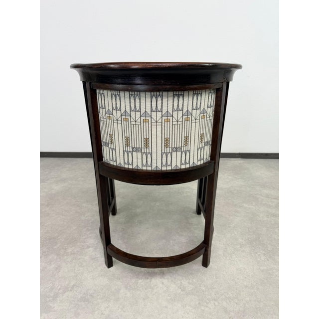 Secession No. 423 Fledermaus Armchair attributed to Josef Hoffmann, 1890s For Sale - Image 12 of 16