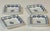 Late 20th Century Hermès Paris Chaîne d'Ancre Porcelain Nut or Sweetmeat Dishes, Set of Four For Sale - Image 4 of 13