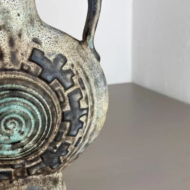 Sculptural Fat Lava Pottery Vase from Jopeko, Germany, 1970s For Sale - Image 12 of 18