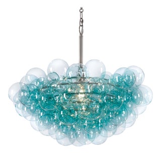 Regina Andrew Bubbles Chandelier in Aqua For Sale