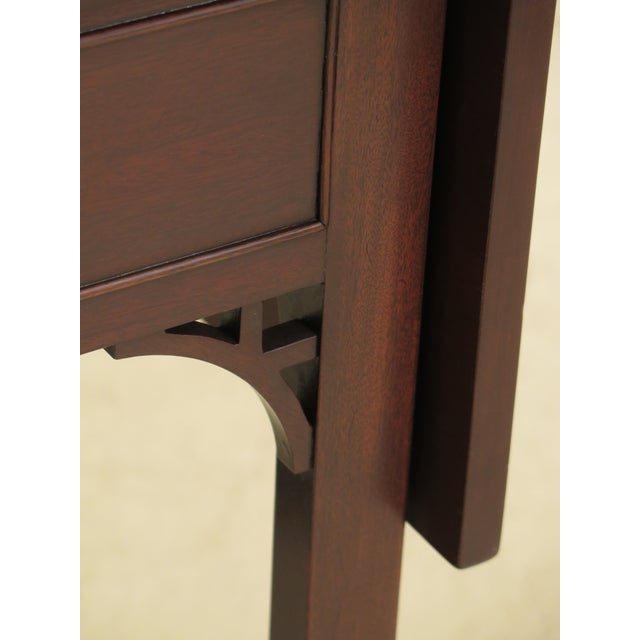 Kittinger Pembroke Chippendale Mahogany Table Chairish