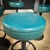 These vintage bar stools are perfect for a bar or as a statement at home. The crutches are equipped with a green leather...