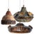 Black and Brown Ceramic Pendant Light, Denmark, 1970s For Sale - Image 14 of 15