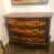 1990s Italian 3 Drawer Shaped Walnut Chest of Drawers For Sale - Image 13 of 13