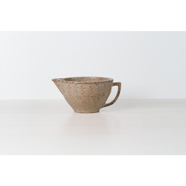 1920s Monmouth Western Stoneware Batter Bowl Pitcher For Sale - Image 13 of 13