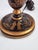 Black Vintage Chinoiserie Style Tole Painted & Wood Table Lamp For Sale - Image 8 of 12