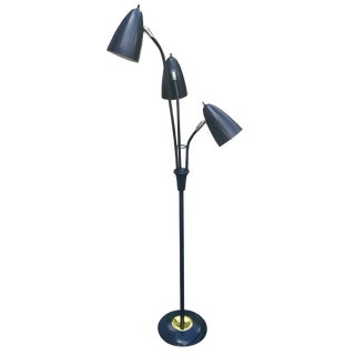 1950s Gerald Thurston Triennale Floor Lamp For Sale