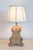 French Provincial 18th-Century French Baroque Carved Wood Altar Candlestick Lamp For Sale - Image 3 of 9