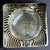 Mid 20th Century Brutalist Glass Ashtray With Metropolitan Detail For Sale - Image 9 of 13