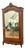 Antique French Provincial Mahogany Mirrored Wardrobe Armoire For Sale