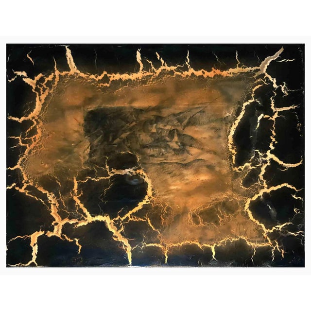 Contemporary Artemio Ceresa, Scorci d'infinito with Black Border, Mixed Media, 2022 For Sale - Image 3 of 3