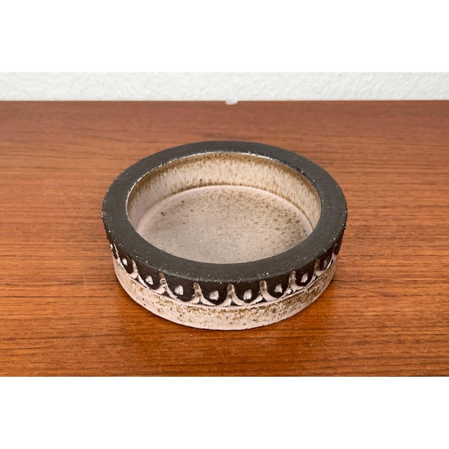 Mid-Century Modern Danish Studio Pottery Bowl from Lovemose, 1960s, in Very Good conditions. Designed 1960 to 1969 This...