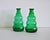 Glass Green Glass Vases by Edvin Ollers for Limmareds Glasbruk, Sweden, 1940s, Set of 2 For Sale - Image 7 of 7