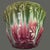 Ceramic Vintage Majolica Jardinière Planter High-Relief Art Nouveau Floral Marked Numbered For Sale - Image 7 of 8