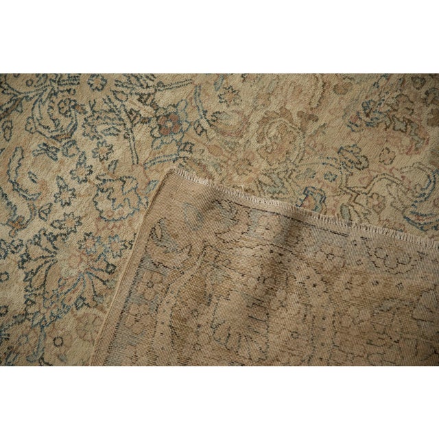 Vintage Distressed Kerman Carpet 8'11" X 11'6" For Sale In New York - Image 6 of 11